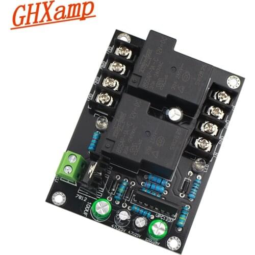 Ghxamp 30A UPC1237 Speaker Protection Board For Amplifier High Power Stereo Loudspeaker Protection Finished Board AC 12V-16V 1PC