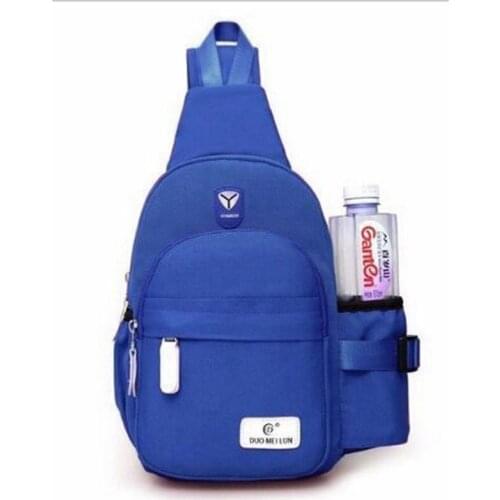 2020 Female Solid Color Waterproof Outdoor Travel Chest Pack Women Large Capacity Shoulder Bag For Kettle