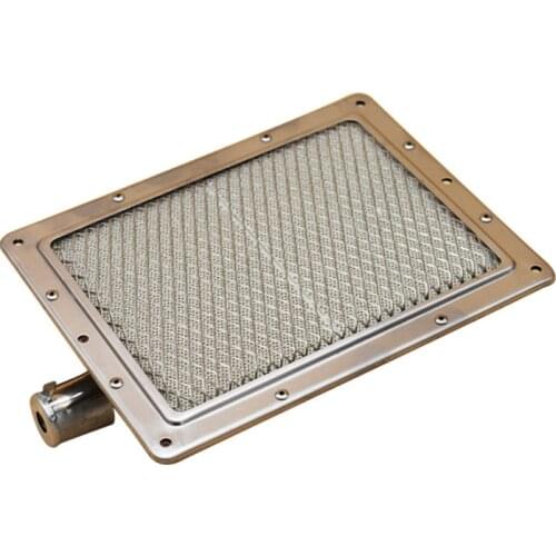BBQ Gas Oven Heater Burner Durable Galvanized sheet Rectangle Barbecue infrared Grill Parts accessories Replacement