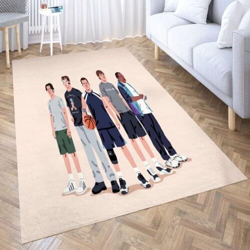 The Office Dream Team Carpet for Living Room 3D Anime Cartoon Rug Gamer Teen Room Bedside Lounge Rug Kids Children Floor Mats