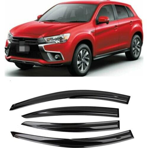For Mitsubishi ASX 2010 2011 2012 2013 2014 2015 2016 2017 2018 2019 Car Window Visor Wind Rain Smoke Guard Deflector Vent Shade
