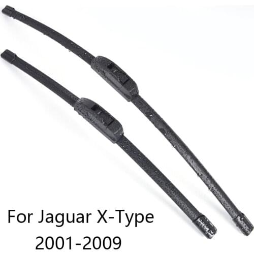 Car Windshield Wiper Blades for Jaguar X-Type form 2001 2002 2003 2004 2005 2006 2007 2008 2009 Car Windscreen wiper Rubber