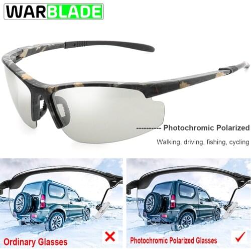 2018 Hot! Driving Polarized Photochromic Sunglasses Men Chameleon Glasses Women Sunglasses Drivers NEW Gafas de sol hombre