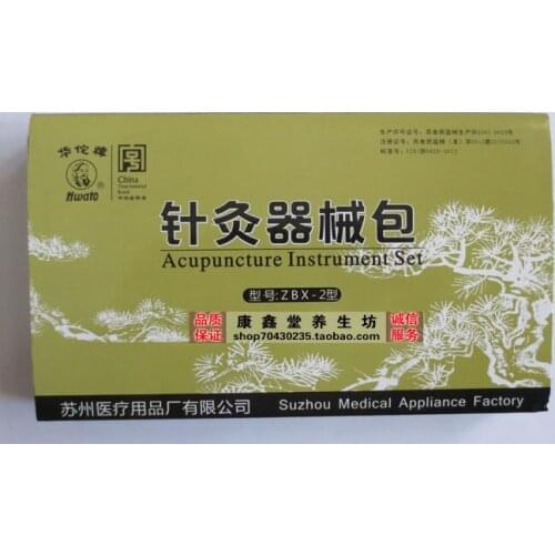 Huatuo acupuncture instrument set acupuncture needles package reusable acupuncture massage tools 16 different tools