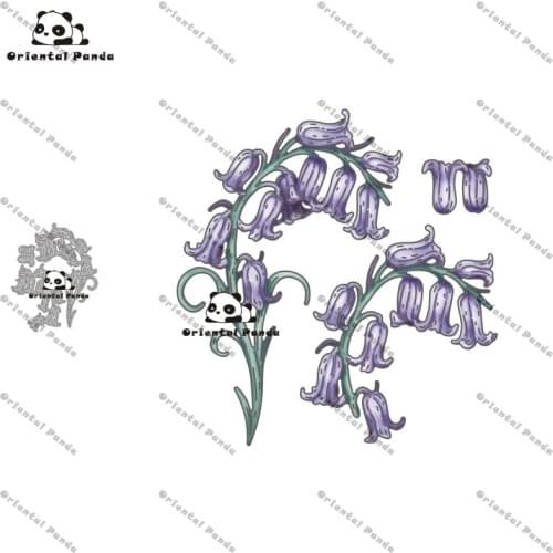 New Dies 2020 Bluebells Metal Cutting Dies diy Dies photo album cutting dies Scrapbooking Stencil Die Cuts Card Making