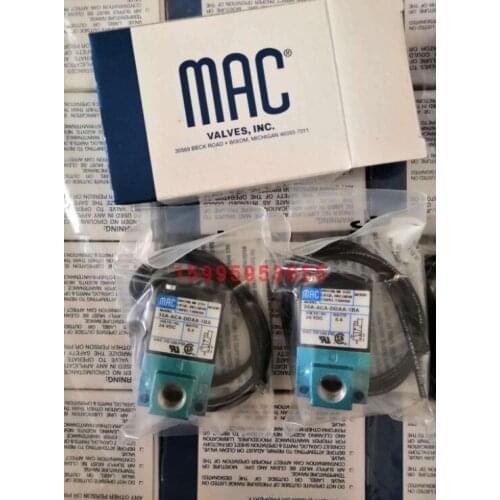New MAC solenoid valve 916B-PM-501BA