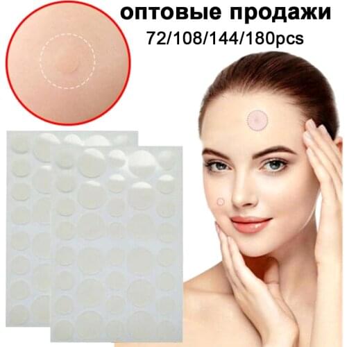 36Pcs/1 lot Acne Patch & skin Tag Remover Stickers Fast Pimple Patch Treatment Hydrocolloid Patch Protecting Wounded Skin