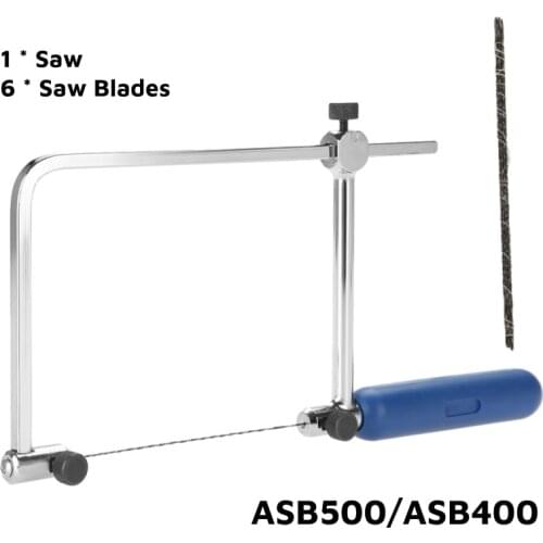 Adjustable Cutting Tool U-shaped Saw Frame With 6 Spiral s
