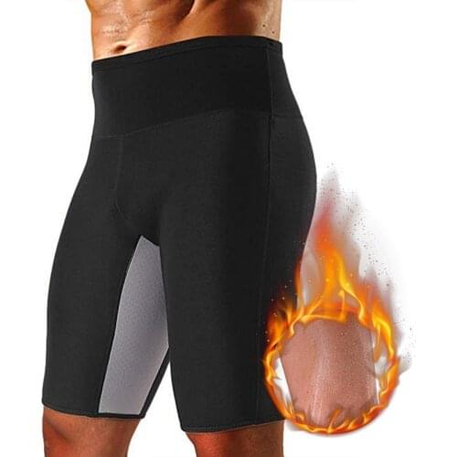 Sfit Shapewear Sauna Yoga Gym Weight Loss Body Shaper Cinta Masculina Sweat Thermo Burning Man Shorts Plus Size fit