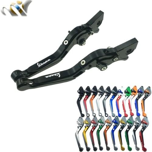 For Vespa Granturismo 125/200 GTS 125/250 S125/150/300 Super CNC Folding&Extending Brake Clutch Levers