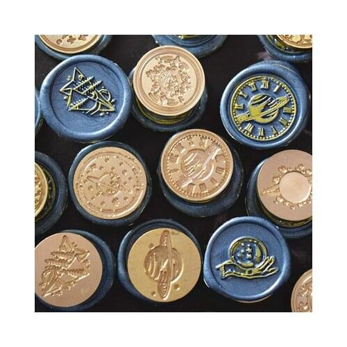 Wax Seal StampCopper Head Vintage Envelope Sealing Hobby Tools DIY Sealing Wax Decoration Craft Kits