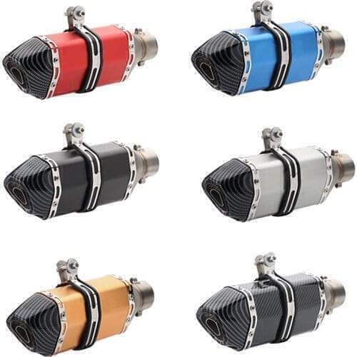 For DUCATI MONSTER 1100 MONSTER 696 MONSTER 900 MONSTER S4R MONSTER 600 CORSE Exhaust Motorcycle Muffler 51MM DB Killer