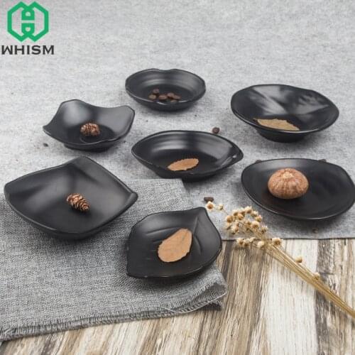 1PC Small Food Sauce Dish Kitchen Sauce Seasoned Mustard Bowl Sauce Saucer Vinegar Taste Snack Plate Dinnerware Dishes Plates