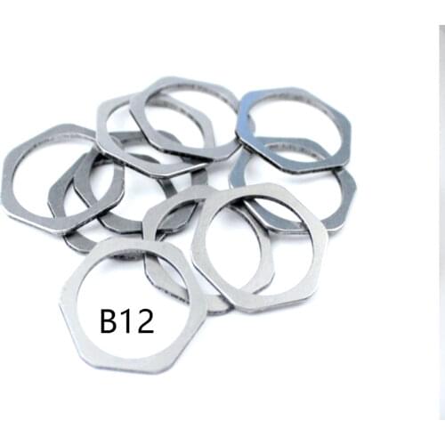 50pcs B12 18/S22 common rail adjustment gasket adjustment washer armature lift adjustment gasket