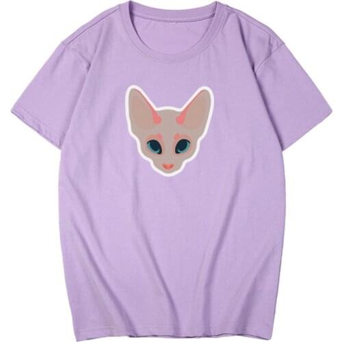 Children T-Shirts 100% Cotton Anastasiz Merch Cat Print T Shirts Girls Fashion Short Sleeve Casual Tees Blog Fans Tees