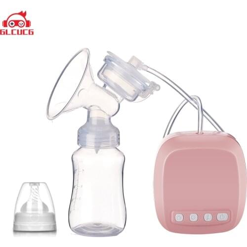 GLCUCG Children Electric Breast Pump Unilateral Silicone Bottle Care Baby Prenatal & Postnatal Supplies Bebes Accesorios