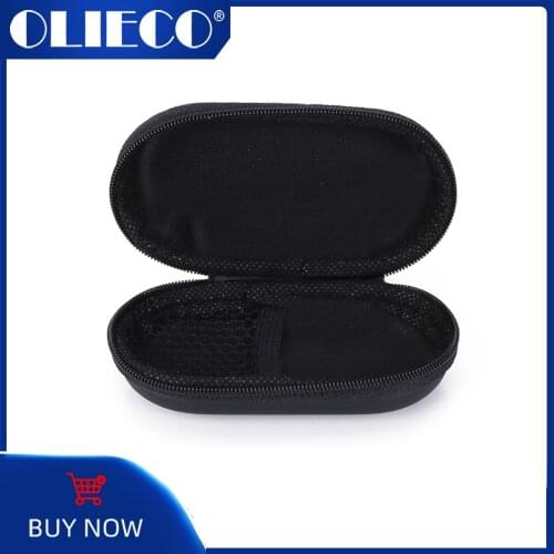 OLIECO Plastic Storage Box for Wrist Blood Pressure White Travel Portable Case for Automatic Electric Wrist Sphygmomanometer