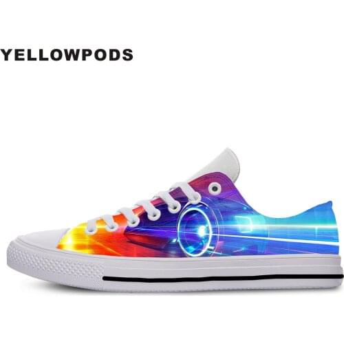 Mens Shoes Casual New Fashion Motion Light Optical Illusion High Quality Men Women Interesting Customized White Brand Shoes