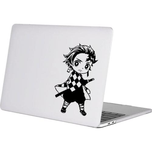Kamado Tanjirou & Nezuko Laptop Sticker for Macbook Decal Pro 16" Air Retina 11 12 13 Inch Mac Book Vinyl 15.6" HP Notebook Skin