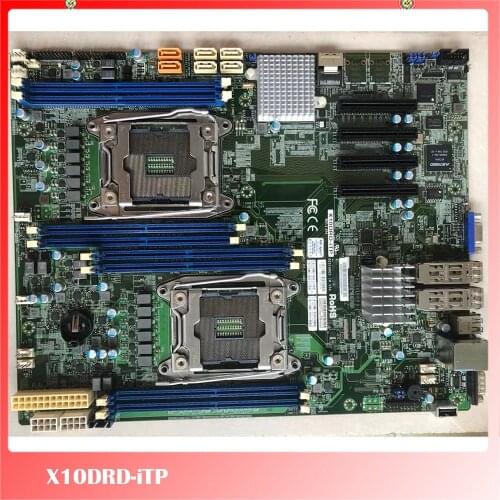 Original Server Motherboard For Supermicro X10DRD-iTP X99 Four Channels Good Quality