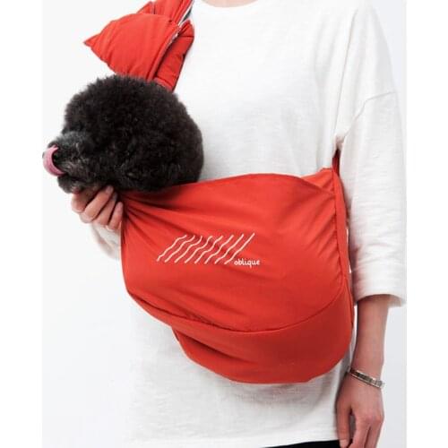 Simple Pet Carrying Accessories for Animals Cat Transportation Small Bags Cats Inclined Shoulder Puppy Traveling Carrier Bag Dog