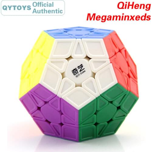 QiYi QiHeng Megaminxeds 3x3x3 Magic Cube Dodecahedron 3x3 Professional Neo Speed Cube Puzzle Antistress Toys For Kids