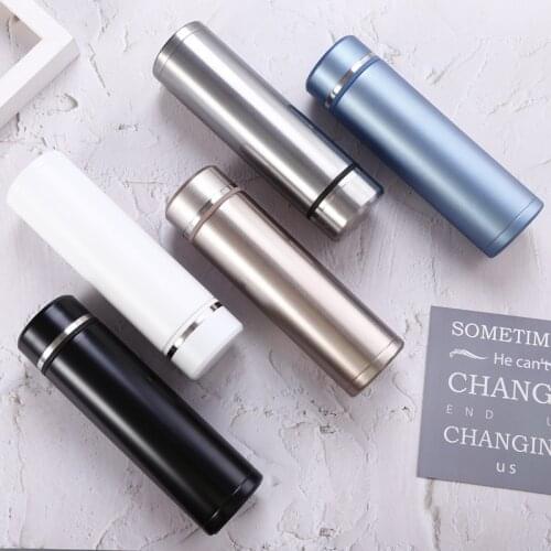 LDFCHENNEL 500ML Stainless Steel Thermal Mug Cafe Tea Milk Thermos Drink Water Bottles Sports Flask Termo Cup Car Travel Bottles