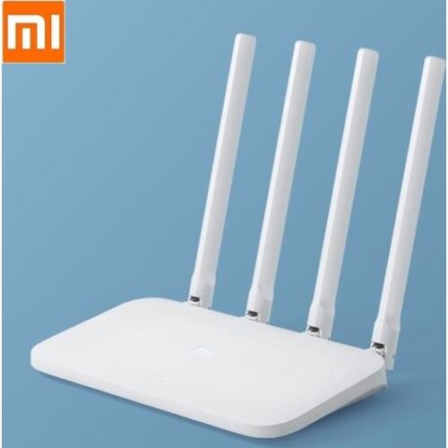 Original Xiaomi WIFI Router 4C 300Mbps Intelligent APP Control 4 Antennas Smart Wireless Home Game High Speed WiFi