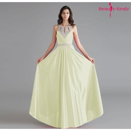 2019 Crystal Strapless Bridesmaid Dresses Long Satin Wedding Party Gowns Open Back Vestido de dama de honor More color Available