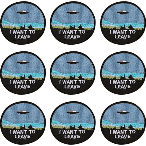 Pulaqi 10PCS Nature travel Patch Wholesale Patches Iron On Patches For Clothing Sticker Stripe Wholesale Dropship Custom Patch