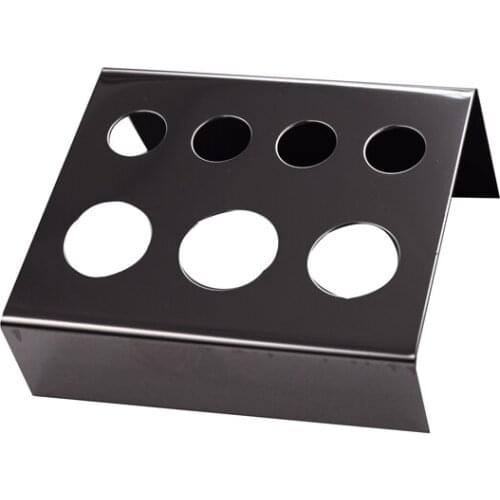 5Pcs 7 Holes Pigment Container Stand Tattoo Accessories Stainless Steel tattoo permanent makeup Ink Cup Holder IBCH024-5