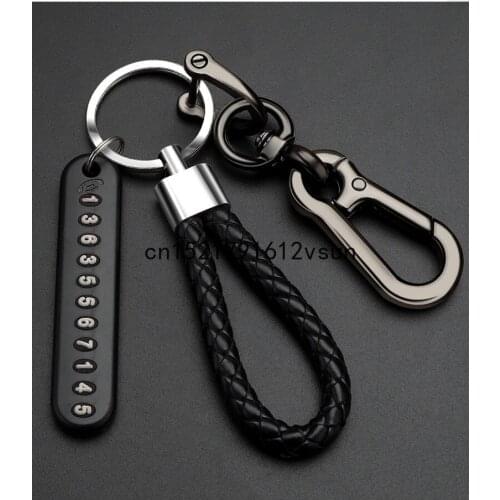 Car Key Chain For Benz BMW Audi Toyota Honda Kia VOLKSWAGEN Porsche Cadillac Maserati Car Keychain