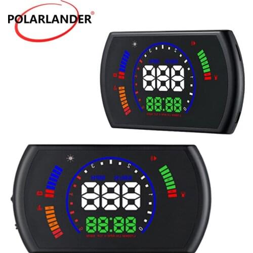 5.8'' Head Up Display Car HUD OBD2 Speedometer Windscreen Projector Driving Data