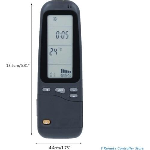 BX0E Black RC-3 RC-4 RC-7 Air Conditioning Remote Controller for Airwell Electra