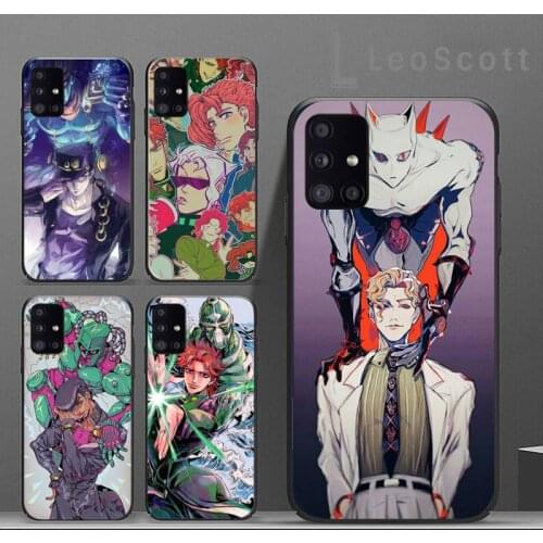 JOJO BIZARR ADVENTUR Phone Cases For Samsung A50 A51 A71 A31 A21S S8 S9 S10 S20 S21 Plus Fe Ultra 4G 5G