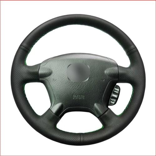 Black Artificial Leather Car Steering Wheel Cover for Honda CR-V CRV 2002-2006 CRV Accessories