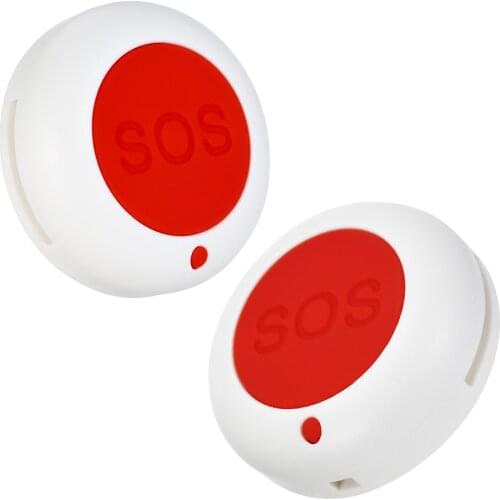 EWeLink Wireless Remote Call Button SOS/Emergency Button 433MHz Caregiver Pager Home Secure Alarm System For Patient Elderly