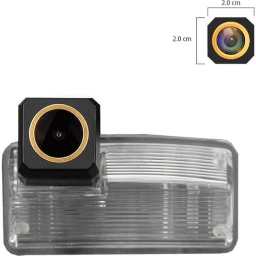 HD 1280x720p Golden Camera Car Rear View Reversing Backup Camera Night Vision Camera Waterproof for Toyota MARK REZI 2010-2015