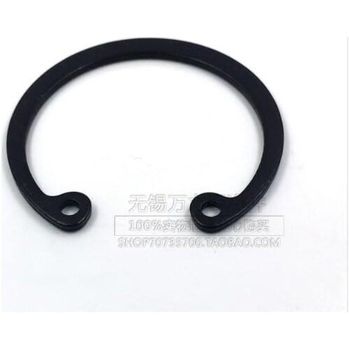 10pcs M36 M37 M38 M39 M41 M42 M43 M44 65 manganese steel GB893 hole retaining ring elastic circlip ring with holes