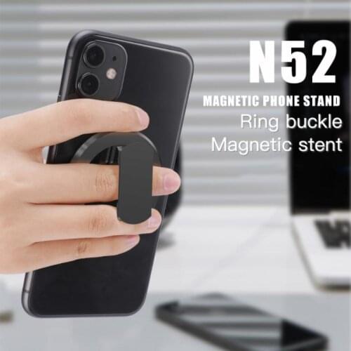 Magnetic Mobile Phone Holders Universal Phone Finger Ring Holder Portable Light Weight Magnet Phone Car Stand Wall Holders