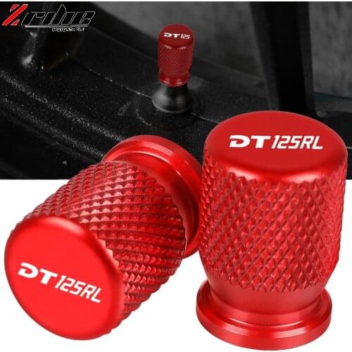 For yamaha DT125RL DT 125 RL 1989 1990 1991 1992 1993-1999 Motorcycle Accessorie Wheel Tire Valve Stem Caps CNC Airtight Covers