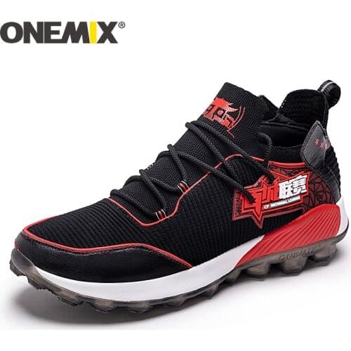 ONEMIX Non-slip Air Cushion Sport Shoes for Men Marathon Professional Running Shoes Outdoor Breathable Trianers Sneakers Women