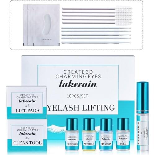 New Eyelash Perming lash lift kit eyelash lifting set full professional eyelash lift make up for eyelash growth kit professional