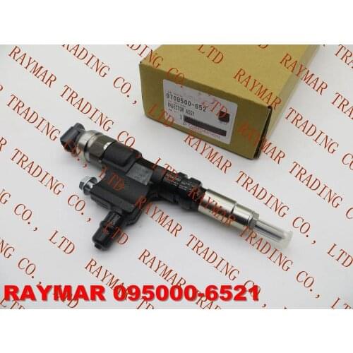 Genuine common rail fuel injector 095000-6520, 095000-6521 for Dyna 23670-78120, 23670-78121, 23670-E0090