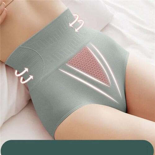 Sexy Lace Panties Women Fashion Cozy Lingerie Briefs High Quality Womens Underpant Intimates High Waist Tummy Underwear