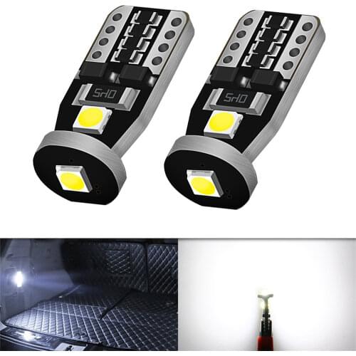 T10 Car Led Interior Reading Dome W5W Reverse Lamp License Plate Light Brake Trunk Bulb 12V Clearance Signal Light Car Styling
