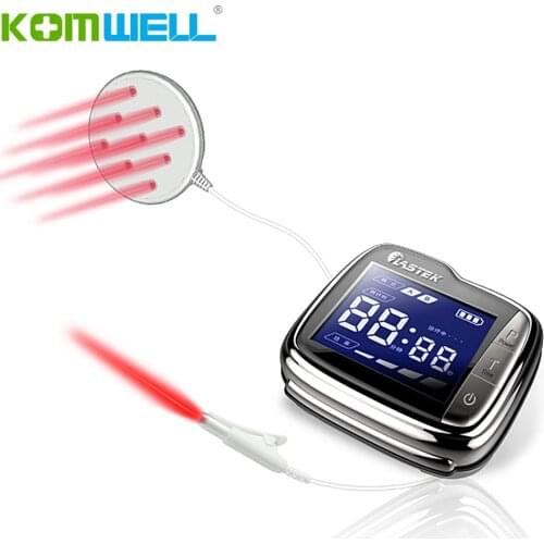 High Blood Glucose Control Therapy Laser Watch Diabetes Rhinitis with lower Cholesterol Hypertension Ease High Blood Pressure