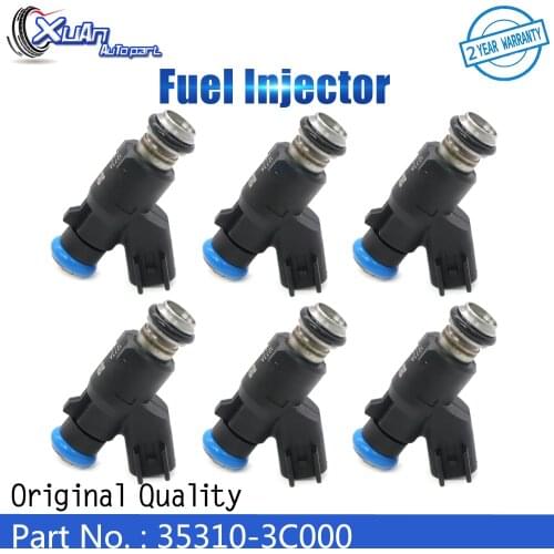 XUAN Fuel Injectors Nozzle 35310-3C000 For Hyundai Veracruz Azera Genesis Sonata Santa Fe KIA Sedona Sorento Amanti 3.3L 3.8L