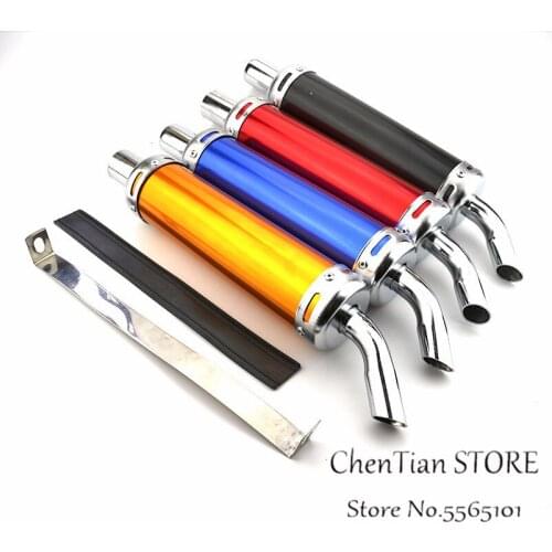 Aluminum alloy Motorcycle modified exhaust pipe For honda NSR150 NSR250 P2 P3 P4 TZR125 TZM150 RGV250 TSR200 two-stroke
