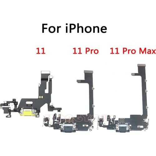 AAA Quality USB Charging Dock Charge Socket Port Jack Plug Connector Flex Cable For IPhone 11 Pro Max 11ProMax